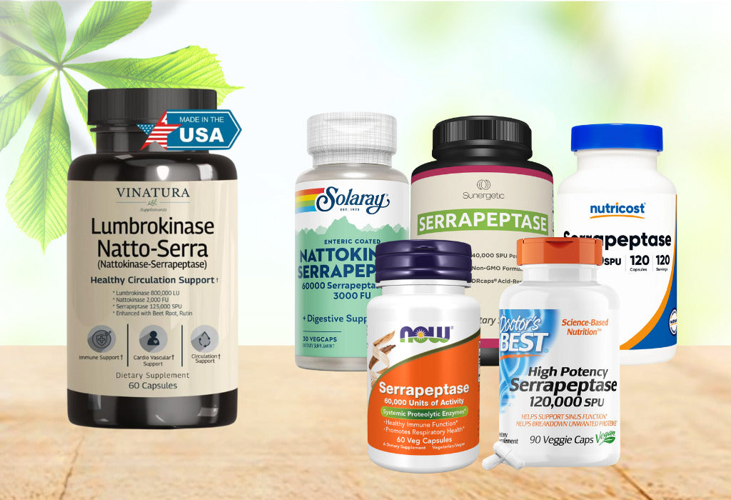 best serrapeptase supplements