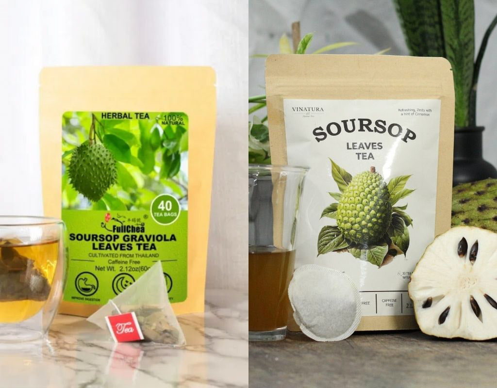 fullchea soursop vs vinatura soursop leaves tea review
