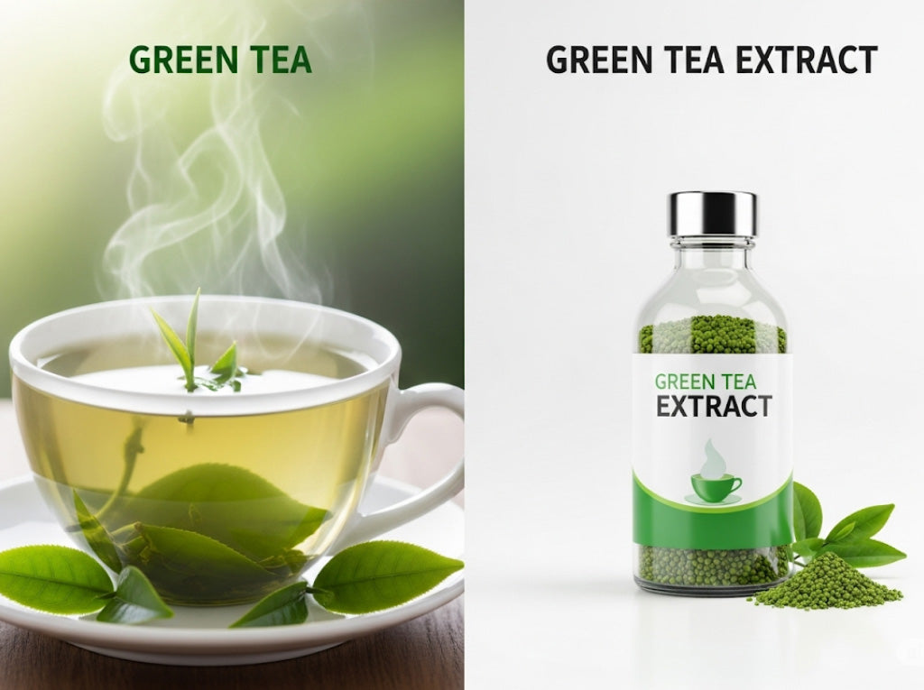 green tea extract vs green tea