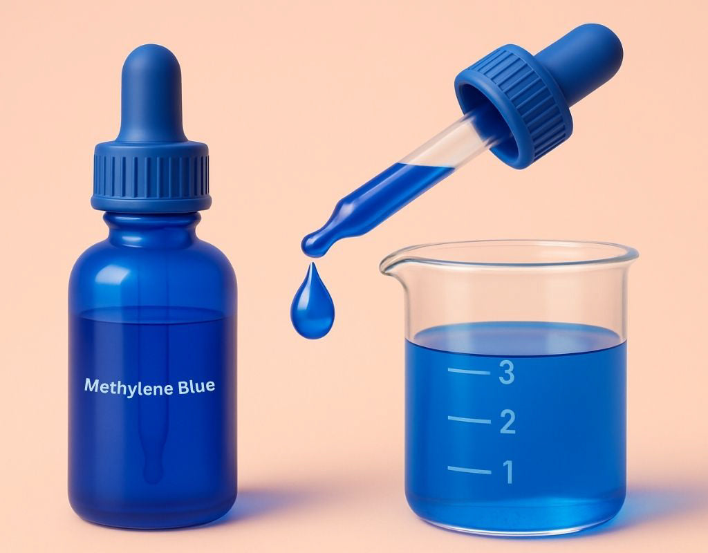 how many drops of methylene blue should i take