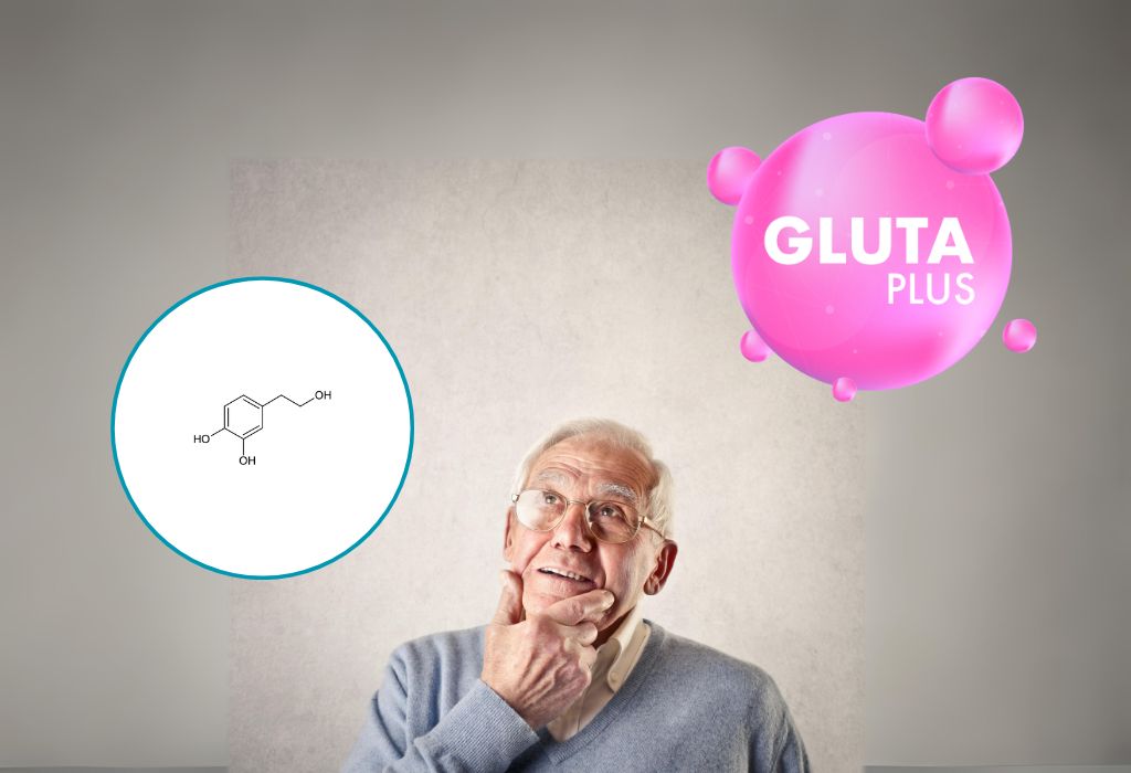 hydroxytyrosol vs glutathione
