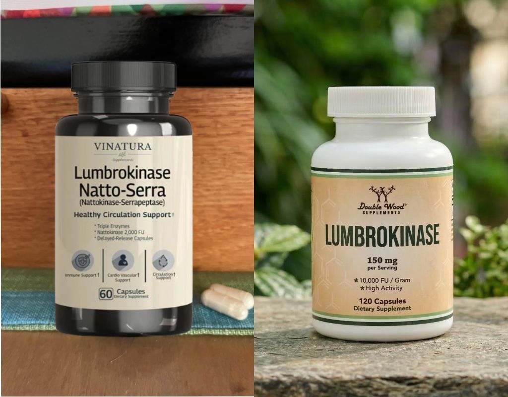 Vinatura Lumbrokinase Nattokinase Serrapeptase