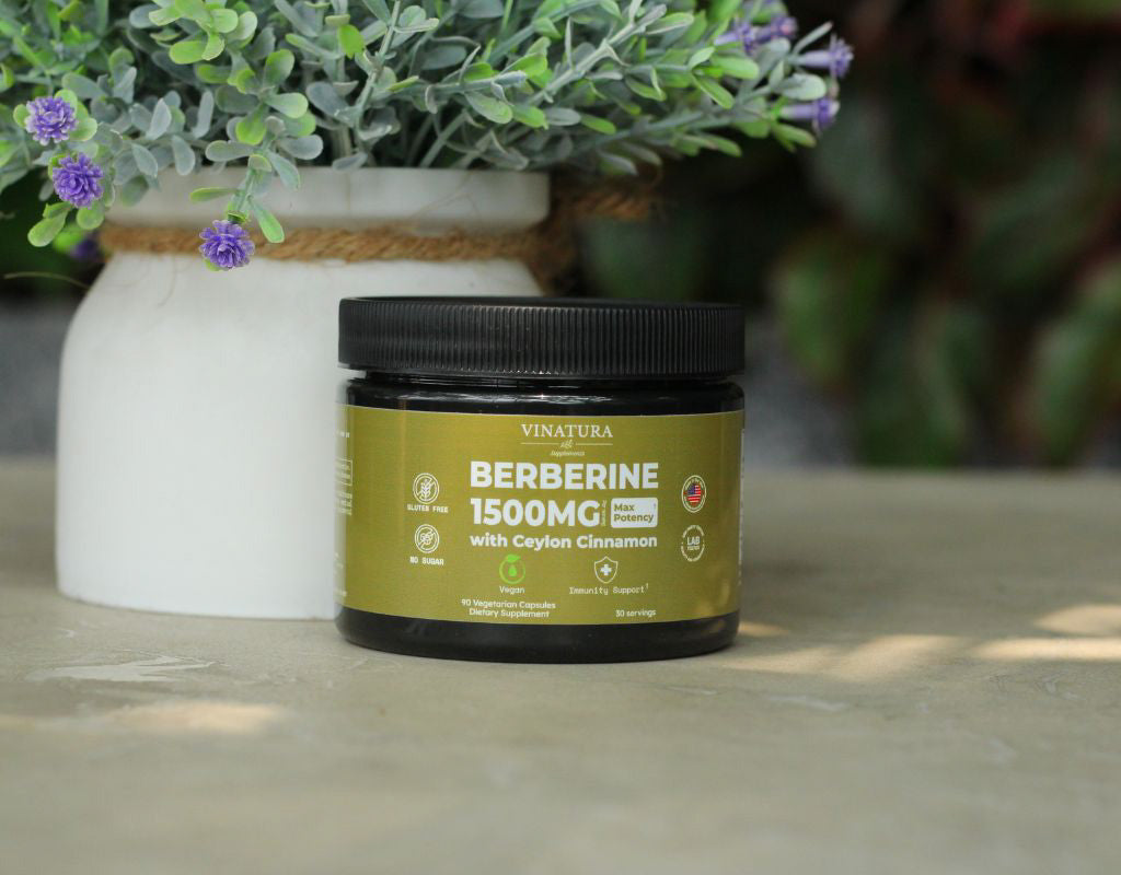 Vinatura berberine 1500mg with ceylon cinnamon review