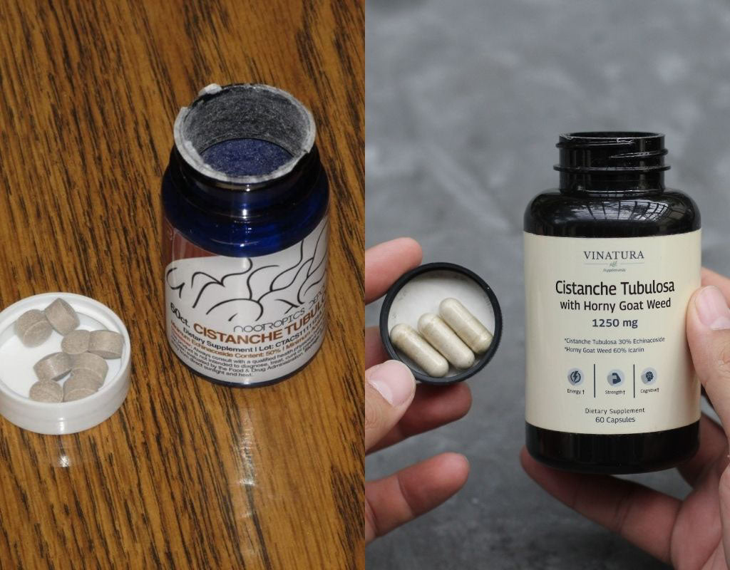 Vinatura vs. Nootropics Depot Cistanche Review