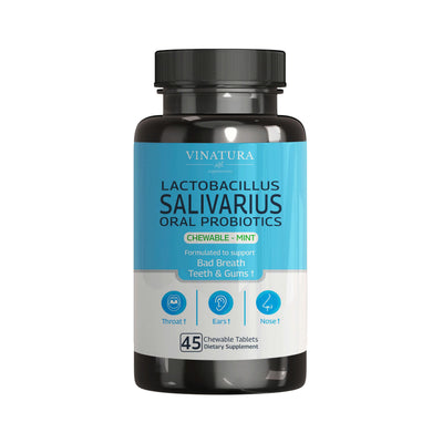 Lactobacillus Salivarius, Oral Probiotics, Chewable Mint