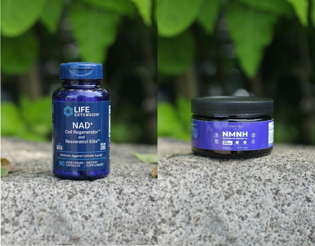 Vinatura NMNH vs Life Extension NAD+