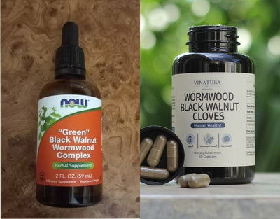 Vinatura vs. NOW Green Black Walnut Wormwood Complex Review