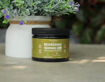 Vinatura berberine 1500mg with ceylon cinnamon review