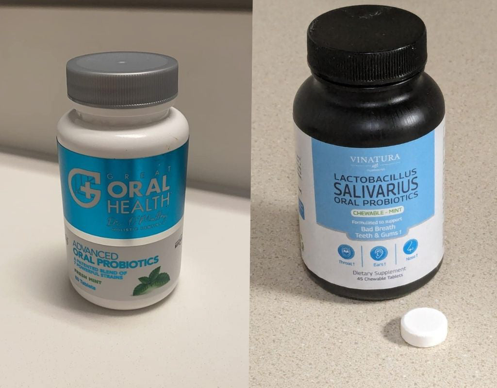 vinatura vs great oral health oral probiotics 