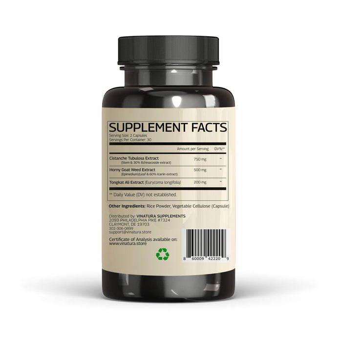 Cistanche Tubulosa Horny Goat Weed 1250mg