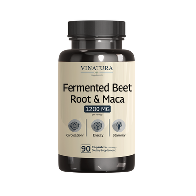 Organic Fermented Beetroot with Organic Maca