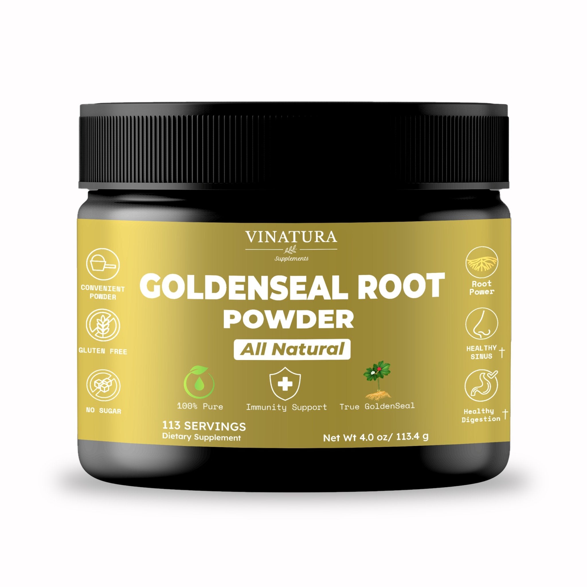 Goldenseal Root Powder – Vinatura Supplements