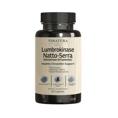 Lumbrokinase Nattokinase Serrapeptase