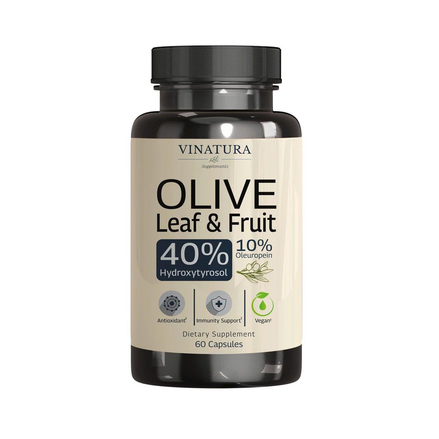 Olive Leaf Extract & Fruit Hydroxytyrosol