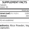 Red Vine Leaf extract Horse Chestnut 1300mg