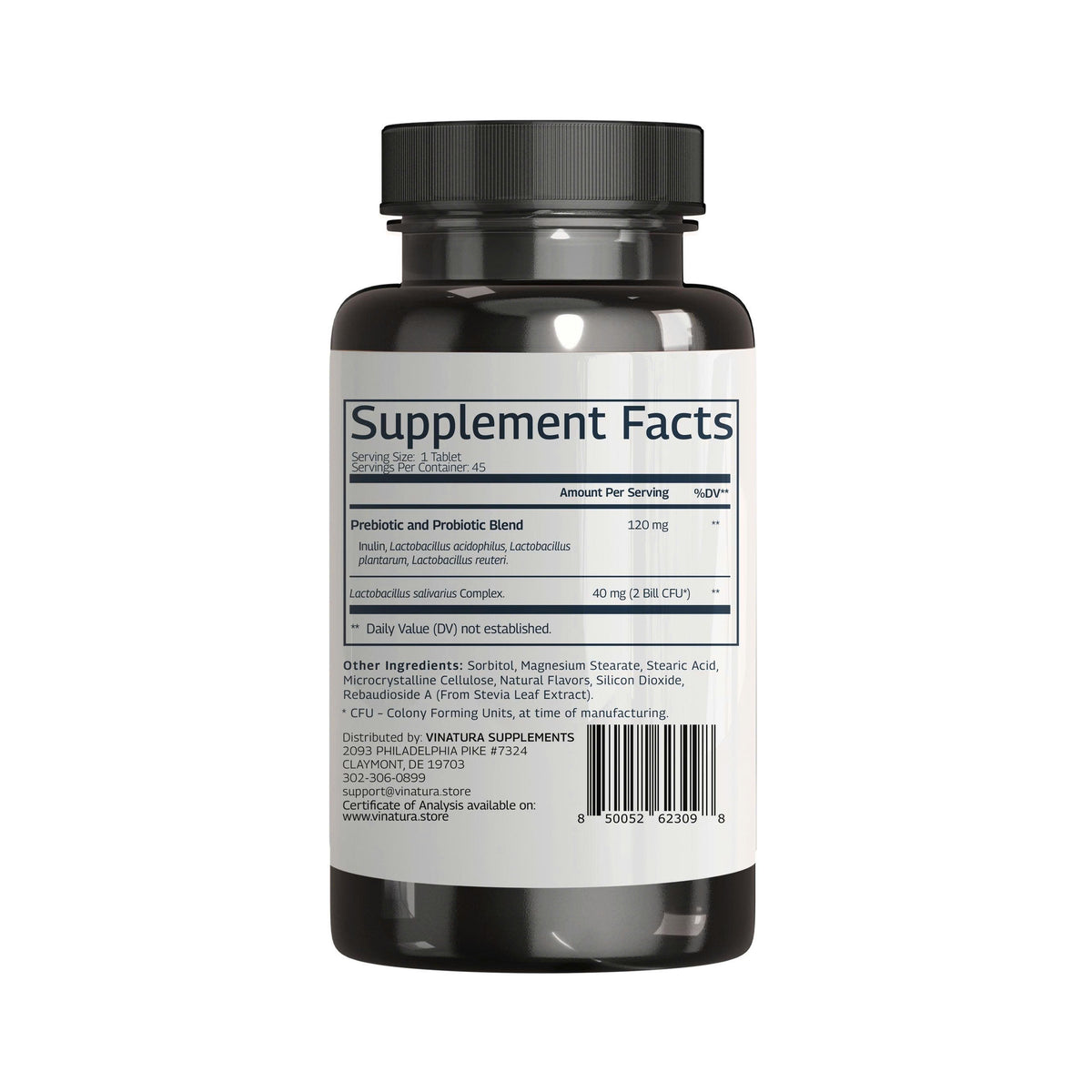 Lactobacillus Salivarius, Oral Probiotics, Chewable Mint