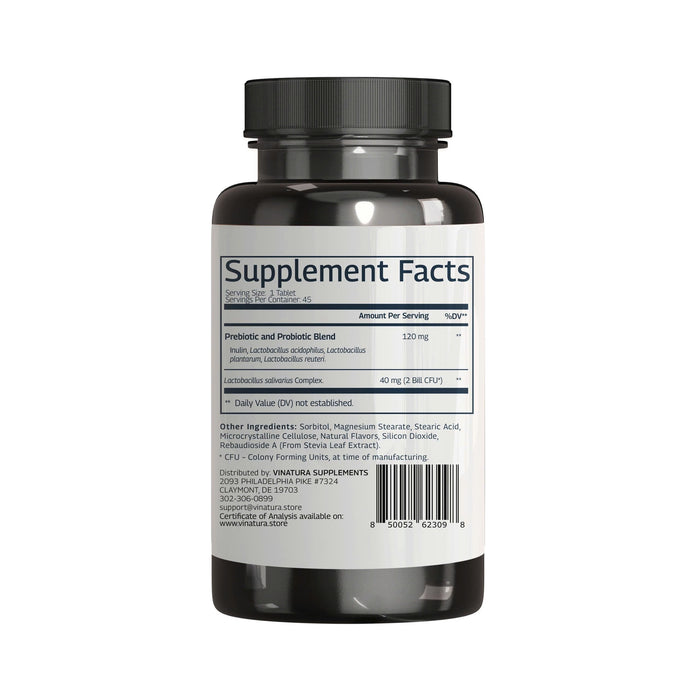 Lactobacillus Salivarius, Oral Probiotics, Chewable Mint