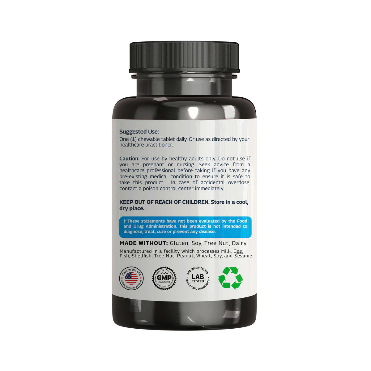Lactobacillus Salivarius, Oral Probiotics, Chewable Mint
