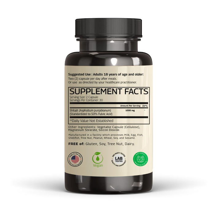 Himalayan Shilajit Supplement