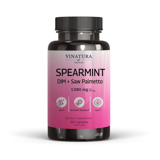 Spearmint Leaf Supplement Capsules