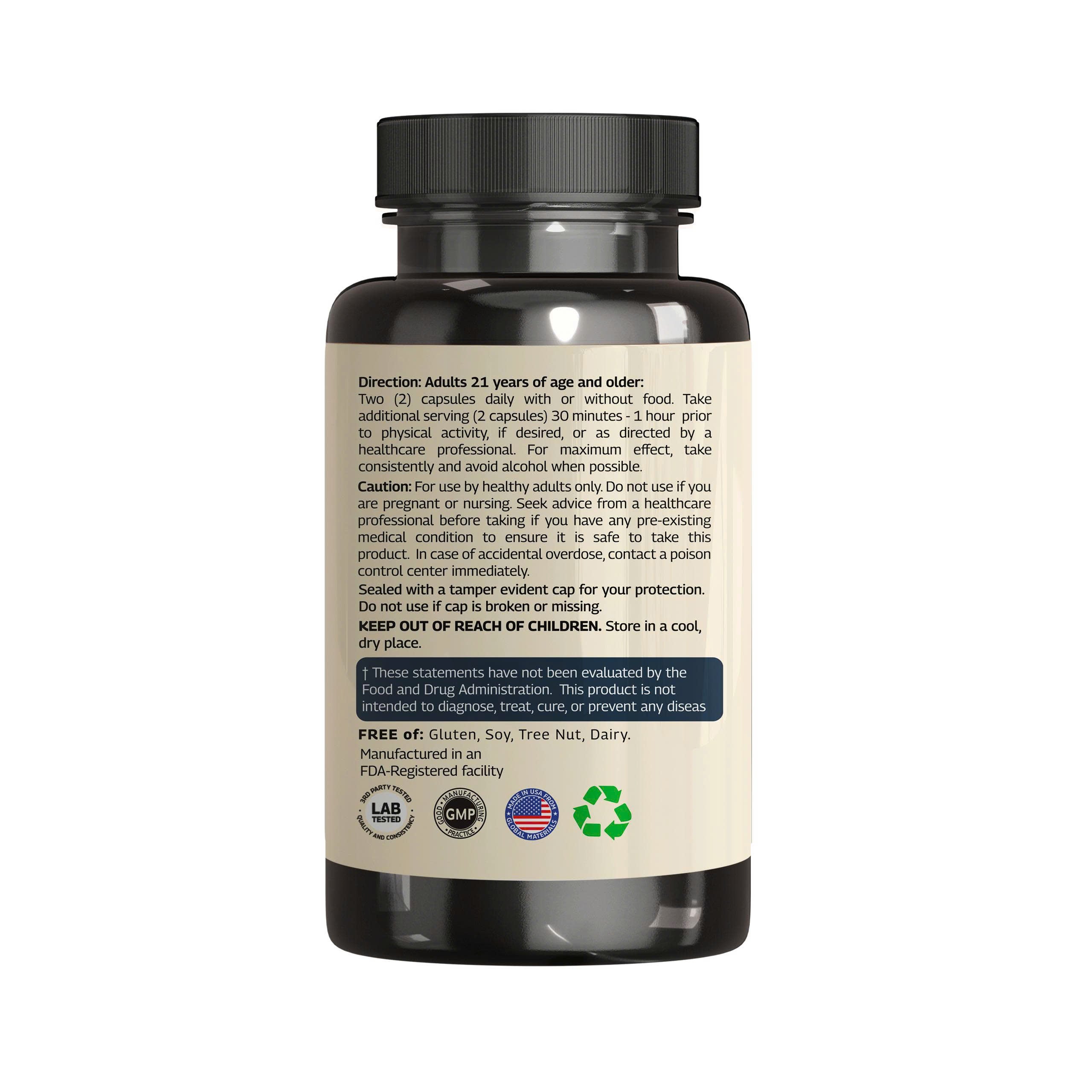 Tongkat Ali Fadogia Agrestis 1200mg