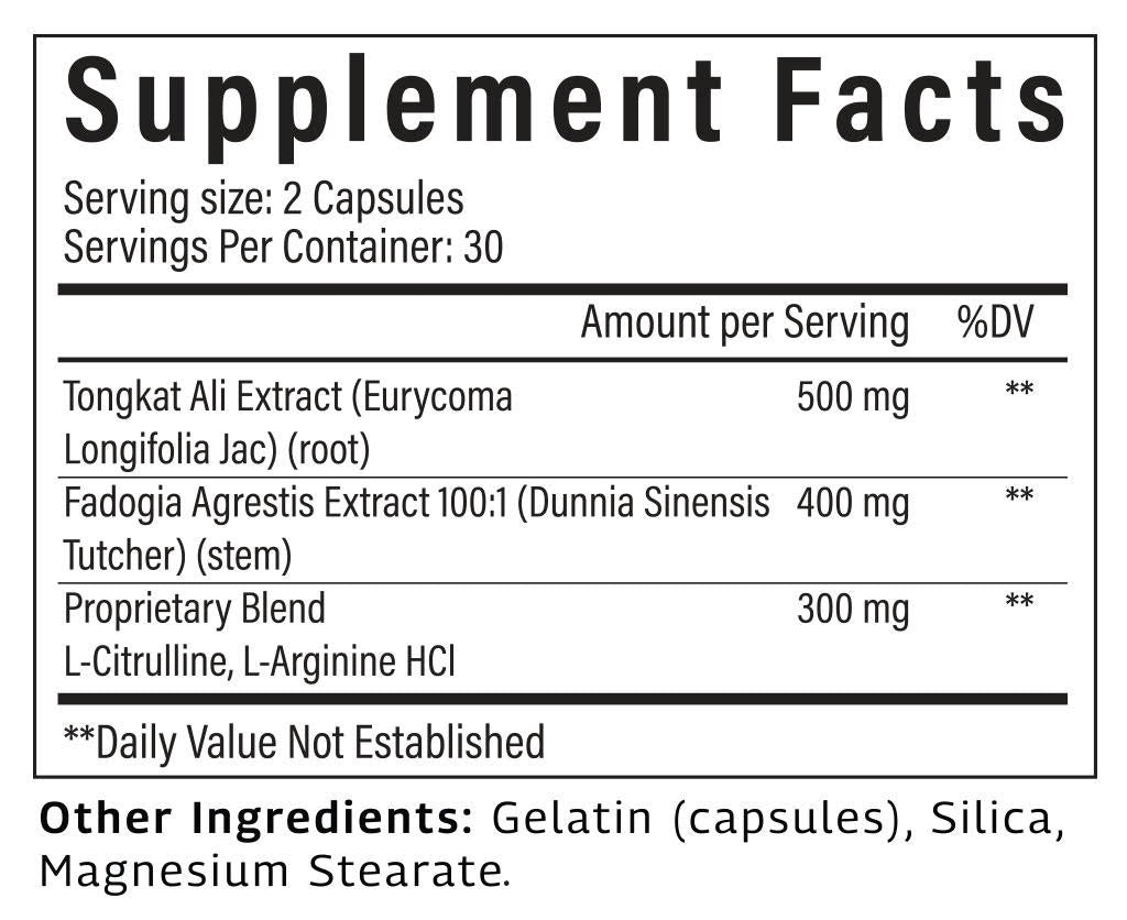 Tongkat Ali Fadogia Agrestis 1200mg