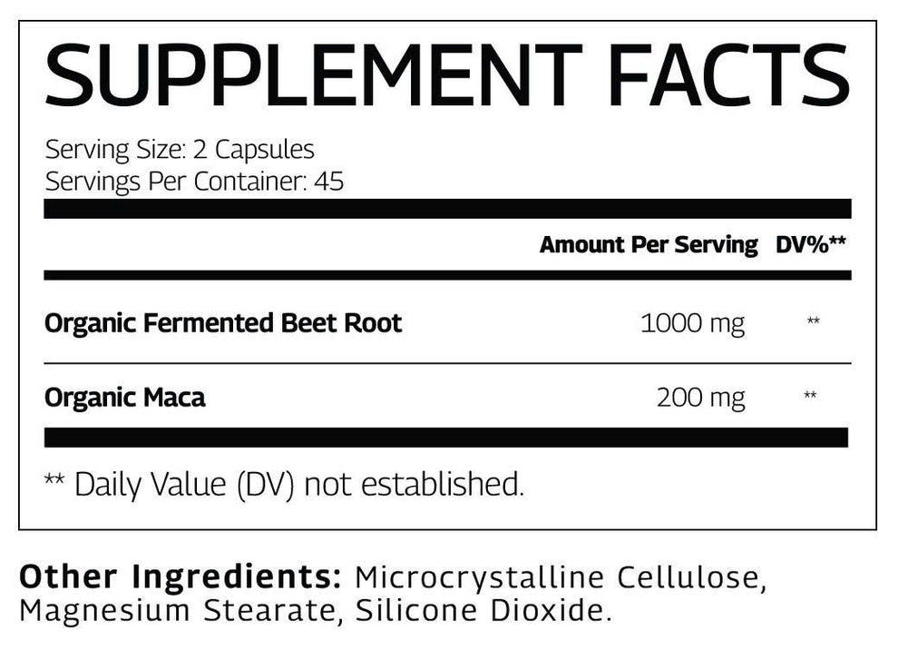 Fermented Beet Root & Maca